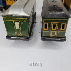 American Flyer 1107 Jefferson & 1108 Express Baggage Tin Trains O gauge Lot of 8