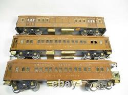 American Flyer 4080, 4081, 4082 Tan Pass Cars Standard Gauge X6117