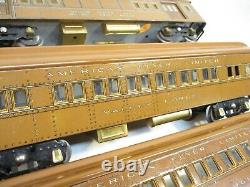 American Flyer 4080, 4081, 4082 Tan Pass Cars Standard Gauge X6117