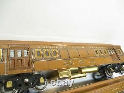 American Flyer 4080, 4081, 4082 Tan Pass Cars Standard Gauge X6117