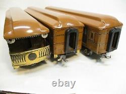 American Flyer 4080, 4081, 4082 Tan Pass Cars Standard Gauge X6117