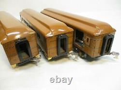 American Flyer 4080, 4081, 4082 Tan Pass Cars Standard Gauge X6117