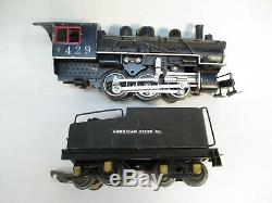 American Flyer 429 Switcher Loco with 430 Slope Tender Prewar O Gauge X866