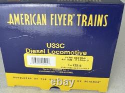 American Flyer 6-42515 PENN CENTRAL U33C Diesel Locomotive S Gauge / New in Box