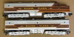 American Flyer 6-49606 SILVER FLASH Passenger Set withRailsounds S-Gauge LNIB