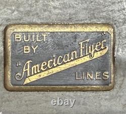 American Flyer O Gauge Tin Rolling Stock 164 Black No. 120 Track Switch