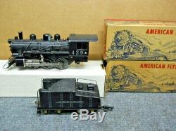 American Flyer Prewar O Gauge 429 0-6-0 Diecast Steam Switcher Loco withTender