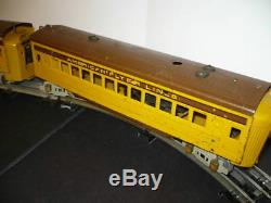 American Flyer Prewar O Gauge Union Pacific Streamliner 4 Pc. Train Set