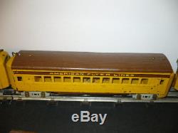 American Flyer Prewar O Gauge Union Pacific Streamliner 4 Pc. Train Set