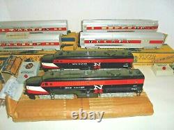 American Flyer Rare S Gauge Vintage Passenger Train Set With Boxes