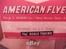 American Flyer S Gauge 1960 #21140 Union Pacific 4-8-4 With Both Original Box's