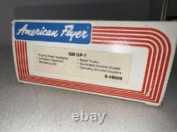 American Flyer S Gauge 6-48009 GM General Motors GP-7 Diesel Locomotive / NEW