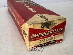 American Flyer S Gauge Locomotive #372 Union Pacific / Very Clean Engine