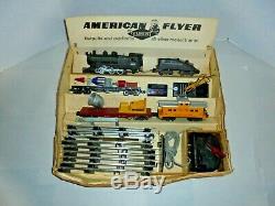 American Flyer S Gauge Vintage Train Set Nice Condition 21004