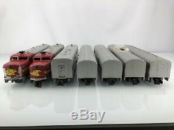 American Flyer Santa Fe Streamliner Train Set 470-471-473 Diesel Engine's Gauge