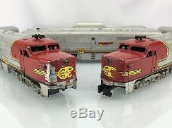 American Flyer Santa Fe Streamliner Train Set 470-471-473 Diesel Engine's Gauge