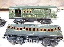 American Flyer Set 1307 Boxed 3020 with Illini Cars Prewar O Gauge X2031