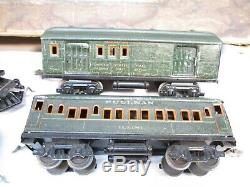 American Flyer Set 1307 Boxed 3020 with Illini Cars Prewar O Gauge X2031