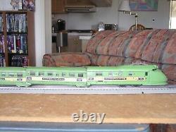 American Flyer Streamliner Train Pre-War O-Gauge locomotive Green Diamond Zephyr