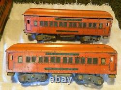 American Flyer (Wide) Standard Gauge #4684 Orange Passenger Set