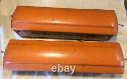 American Flyer (Wide) Standard Gauge #4684 Orange Passenger Set