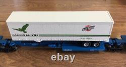 American Models S Gauge Triple Spine Car With Containers Very Rare Now