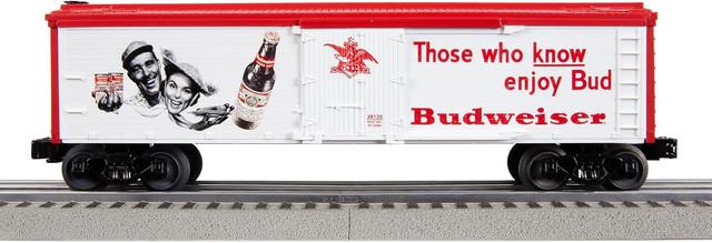 Anheuser Busch Budweiser Those Who Know O Gauge Model Train Reefer