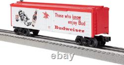 Anheuser Busch Budweiser Those Who Know O Gauge Model Train Reefer