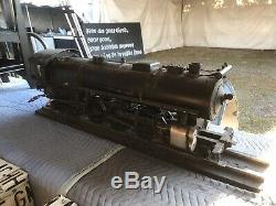 Antique Large Live Steam Locomotive hand built 1947 train engine gauge scale