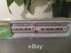 Arnold hn4210 n gauge tren talgo. Train & breakfast epv1 set of six coaches renfe