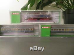 Arnold hn4210 n gauge tren talgo. Train & breakfast epv1 set of six coaches renfe