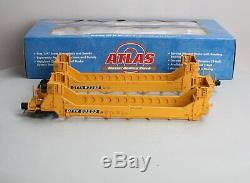 Atlas 8908-1 O Gauge TTX #63252 Gunderson Stack Car Set (3 Rail) NIB
