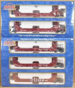 Atlas O NOKL 5-Car Gunderson Twin-Stack Set (A. B. C, D, E) O-Gauge NOS