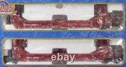 Atlas O NOKL 5-Car Gunderson Twin-Stack Set (A. B. C, D, E) O-Gauge NOS