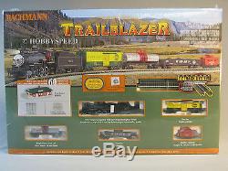 BACHMANN N SCALE TRAILBLAZER SET train steam tender engine freight gauge 24024