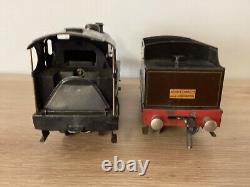 BASSETT LOWKE O GAUGE 1948-50 LMS 1063 4-4-0 STANDARD COMPOUND & TEND. Brown BASSETT LOWKE O GAUGE 1948-50 LMS 1063 4-4-0 STANDARD COMPOUND & TEND. Brown