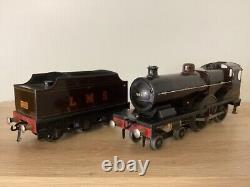 BASSETT LOWKE O GAUGE 1948-50 LMS 1063 4-4-0 STANDARD COMPOUND & TEND. Brown BASSETT LOWKE O GAUGE 1948-50 LMS 1063 4-4-0 STANDARD COMPOUND & TEND. Brown