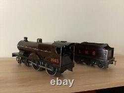 BASSETT LOWKE O GAUGE 1948-50 LMS 1063 4-4-0 STANDARD COMPOUND & TEND. Brown BASSETT LOWKE O GAUGE 1948-50 LMS 1063 4-4-0 STANDARD COMPOUND & TEND. Brown