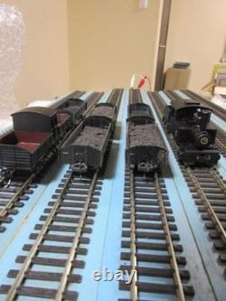 B-type tender steam-driven gravel transport train set HO gauge made of metal 9