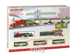 Bachmann N Gauge Spirit of Christmas Steam Train Set 24017 NIB NEW