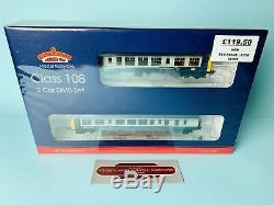 Bachmann'oo' Gauge 32-905 Class 108 2 Car Dmu Br Blue/grey New & Boxed