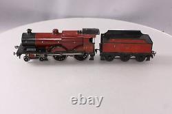 Bassett-Lowke 1108 Vintage O Gauge Tinplate LMS 4-4-0 Steam Locomotive & Tender