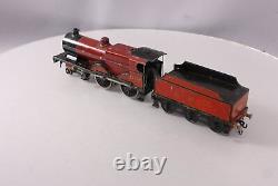 Bassett-Lowke 1108 Vintage O Gauge Tinplate LMS 4-4-0 Steam Locomotive & Tender