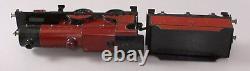 Bassett-Lowke 1108 Vintage O Gauge Tinplate LMS 4-4-0 Steam Locomotive & Tender