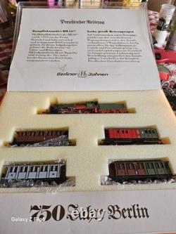 Berliner Bahnen 750 Jahre Berlin Z Gauge Analog 5pc Pre-Built Train Set