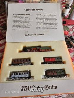 Berliner Bahnen 750 Jahre Berlin Z Gauge Analog 5pc Pre-Built Train Set