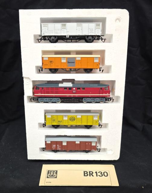Berliner Tt Bahnen 1120 No. 1618 Mixed Freight Set Br 130 Locomotive Gdr