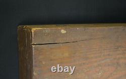 Bing 1908-1925 Antique Model Train Set Gauge 1 Wood Box, Box Only