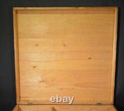 Bing 1908-1925 Antique Model Train Set Gauge 1 Wood Box, Box Only