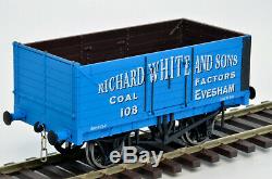 Bundle O Gauge Class 08 D3120 plus 7 Plank Wagon'Richard White' Pristine